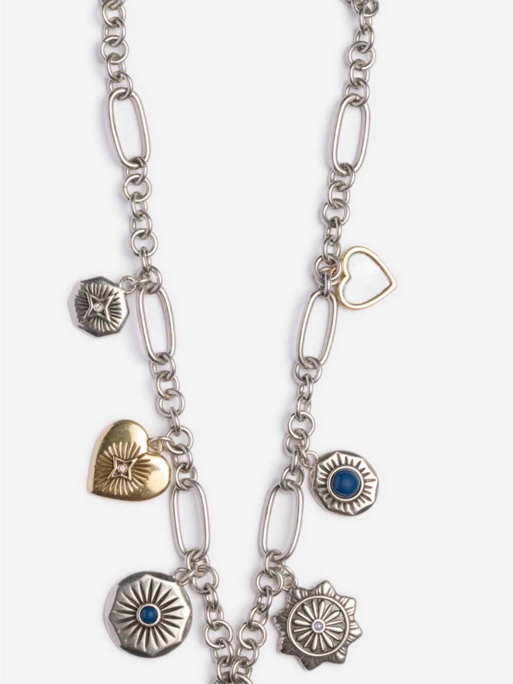 NWT Johnny Was Charm Necklace 🦋 🩵 - Picture 2 of 3